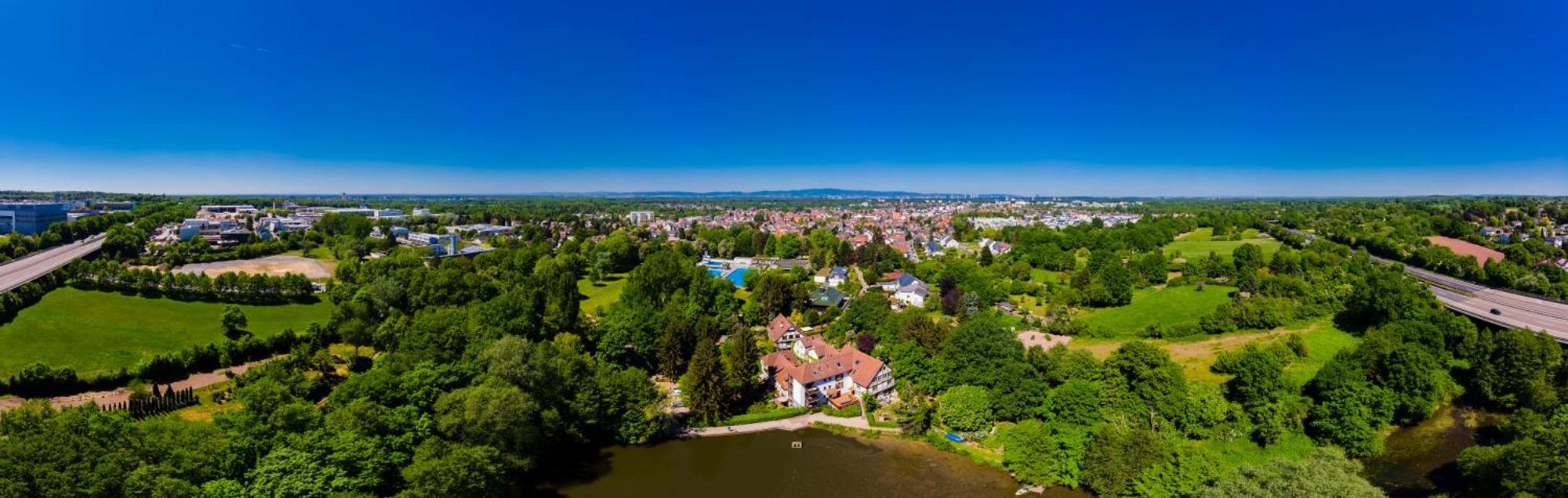 Einliegerwohnung In Einer Muehle Vor Den Toren Frankfurts, Ideal Fuer Messegaeste Oder Stop Over Dreieich Buitenkant foto