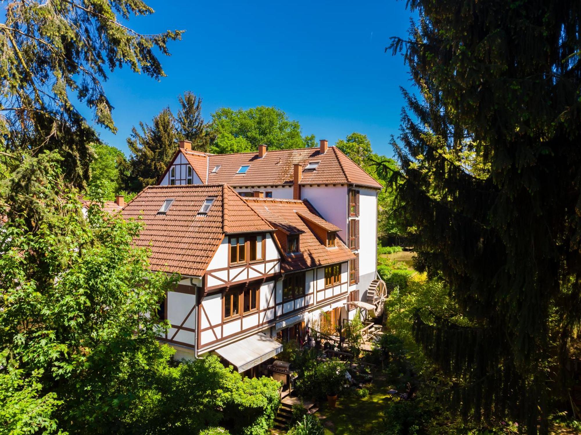 Einliegerwohnung In Einer Muehle Vor Den Toren Frankfurts, Ideal Fuer Messegaeste Oder Stop Over Dreieich Buitenkant foto