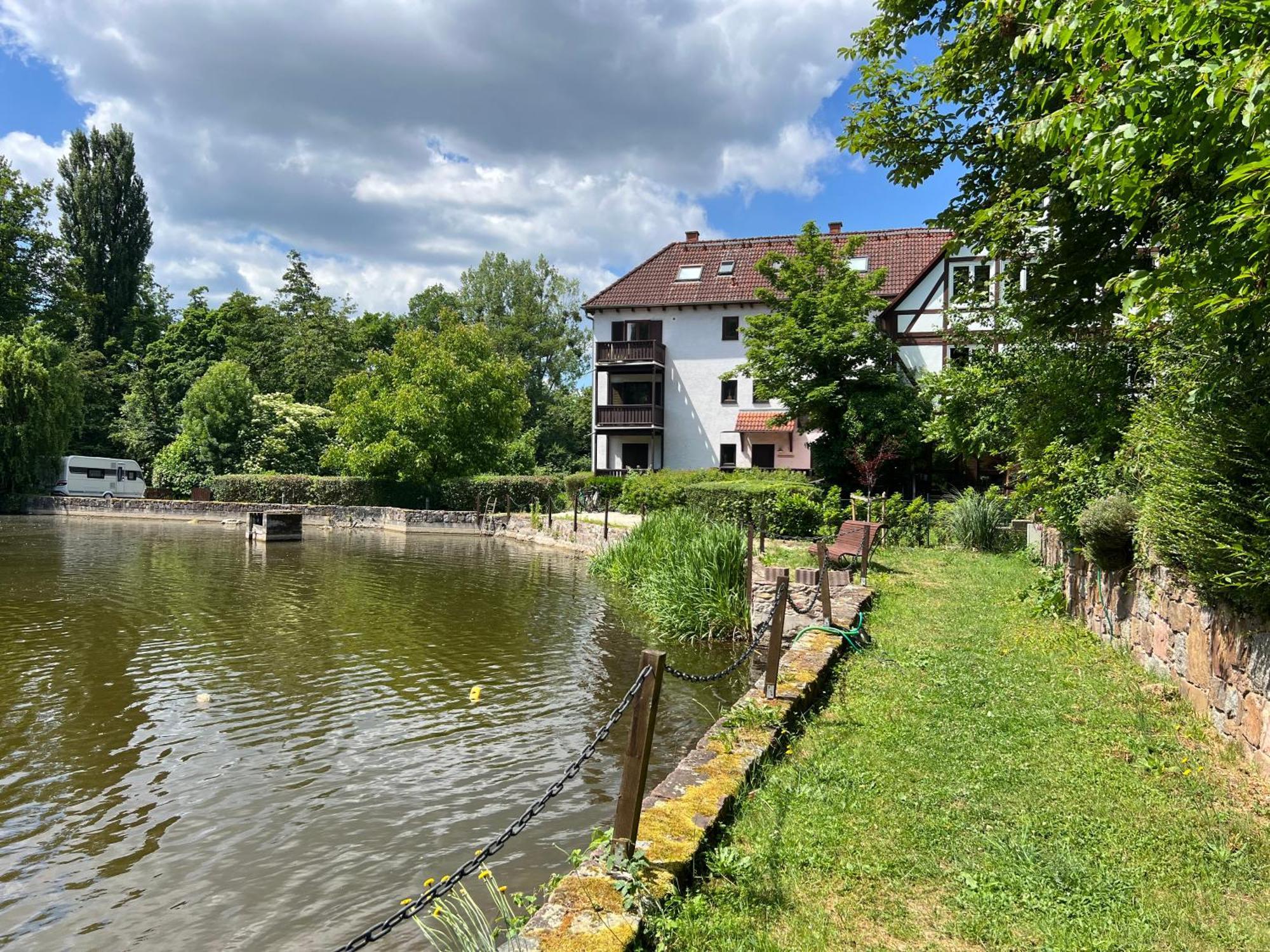 Einliegerwohnung In Einer Muehle Vor Den Toren Frankfurts, Ideal Fuer Messegaeste Oder Stop Over Dreieich Buitenkant foto